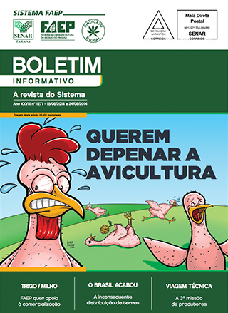 Capa do Boletim Informativo FAEP Nr 1271