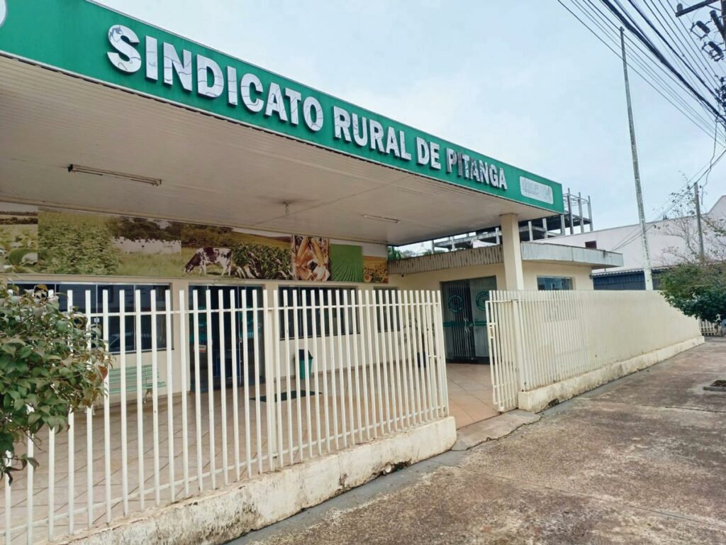 Fachada do Sindicato Rural de Pitanga