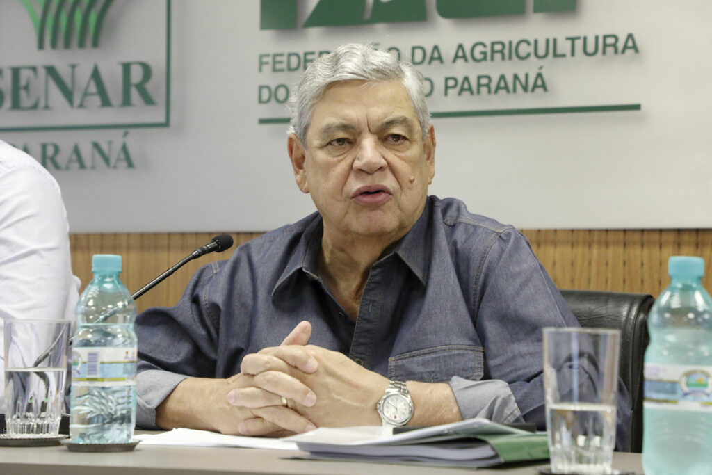 Ágide Meneguette, presidente da Faep