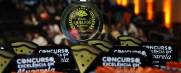 Troféus prêmio queijos do Paraná