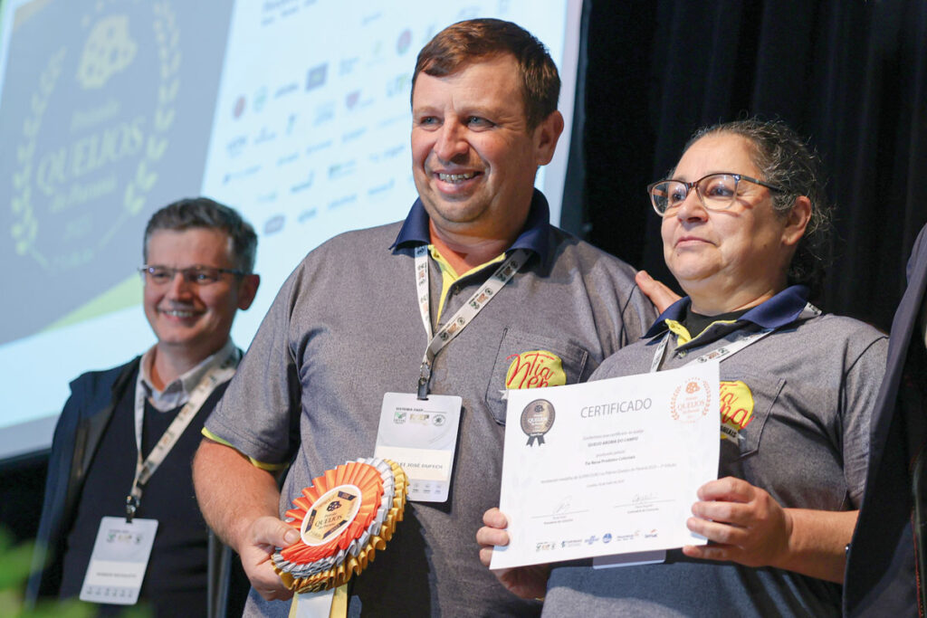 Produtores medalhistas do Prêmio Queijos do Paraná