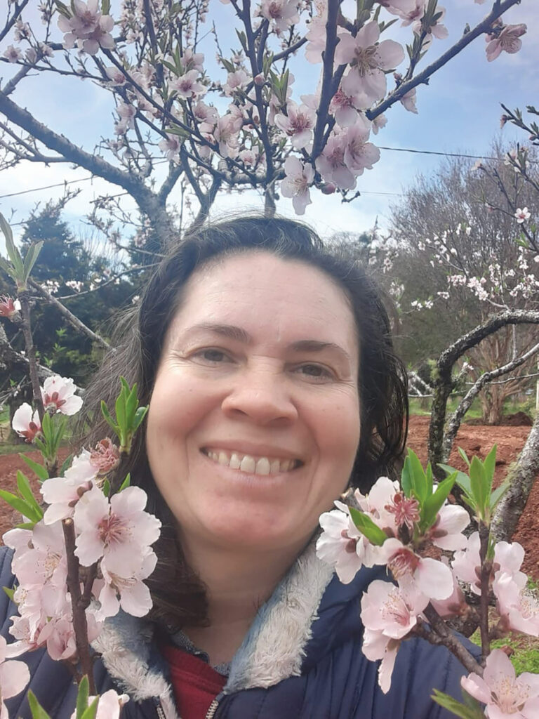 A trabalhadora rural Nadirene Pereira Rodrigues.