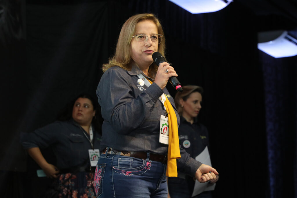 Lisiane Czech, coordenadora da Comissão Estadual de Mulheres da FAEP e vice-presidente do Sistema FAEP 